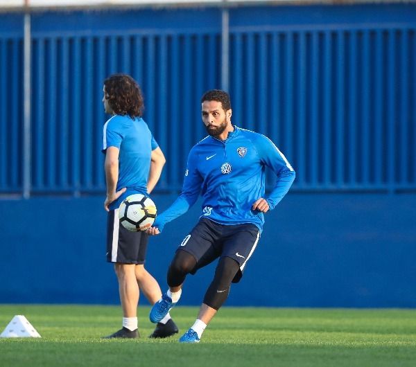 جانب من تدريبات الهلال 