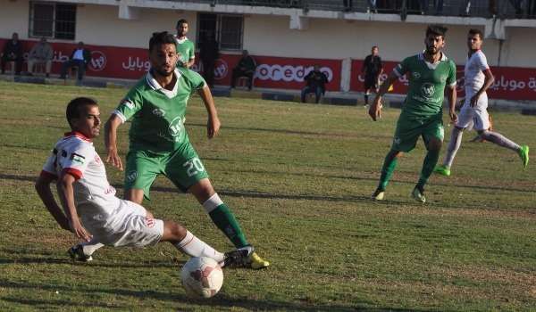 لقطة من المباراة