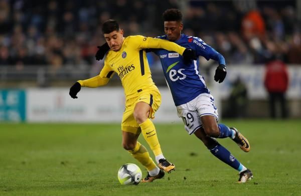 لقطة من المباراة