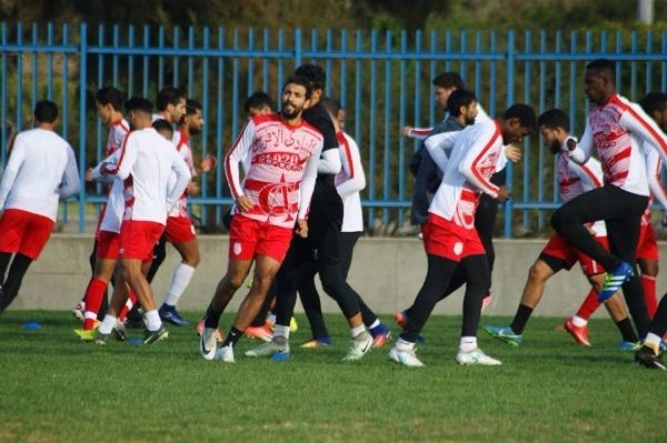 جانب من تدريبات الإفريقي الأخيرة