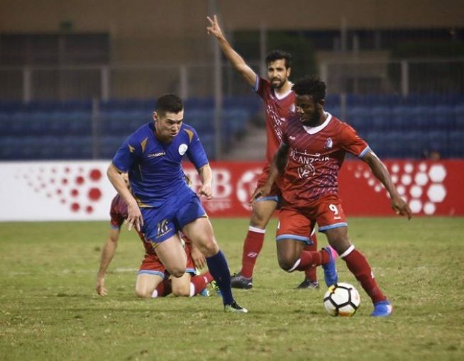 جانب من المباراة