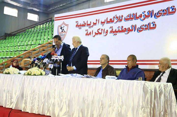 مرتضى خلال المؤتمر الصحفي