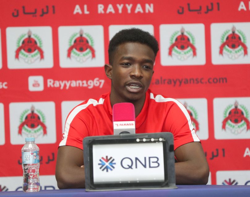 موفق عوض من المؤتمر الصحفي