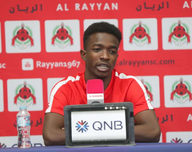 موفق عوض من المؤتمر الصحفي