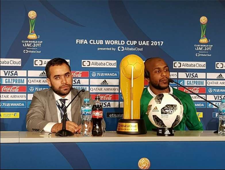 علي خصيف يتحدث في المؤتمر الصحفي