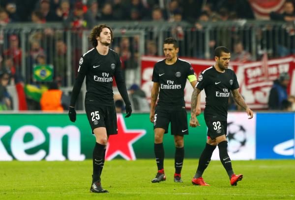 لاعبو باريس سان جيرمان