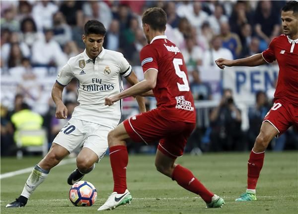 من مباراة سابقة بين ريال مدريد وإشبيلية