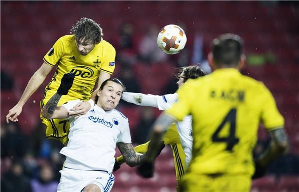 جانب من مباراة كوبنهاجن وشيريف