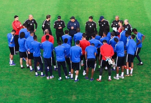 جانب من تدريبات الهلال