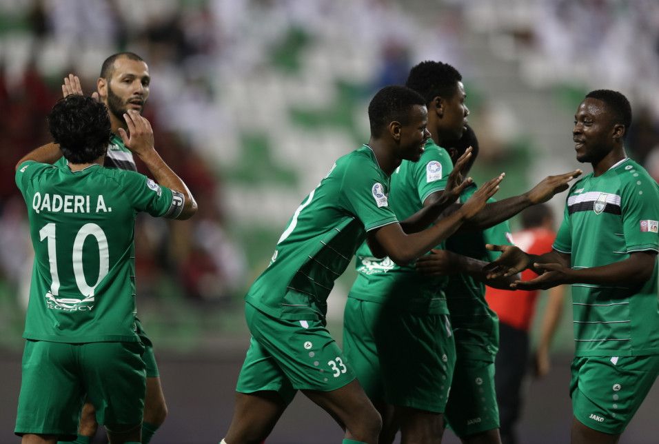 فرحة لاعبي الأهلي