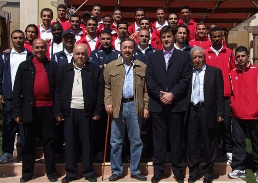 وفد فريق شباب الاردن 
