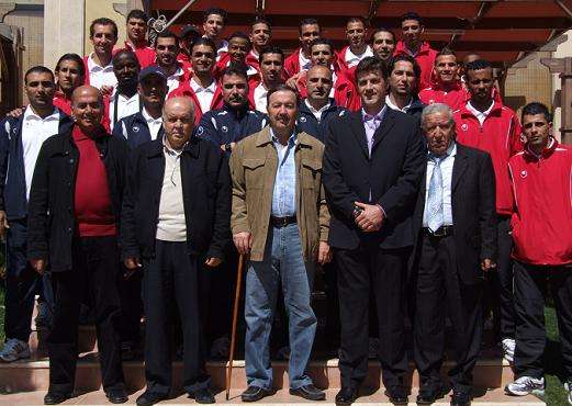 وفد فريق شباب الاردن 