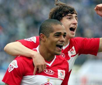 البرازيلي ويليتون مسجل هدف سبارتاك موسكو الوحيد