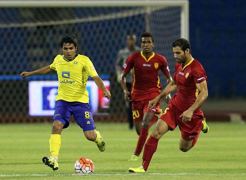 لقاء سابق بين النصر والقادسية