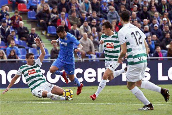 جانب من المباراة