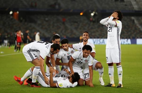 فرحة لاعبي الجزيرة