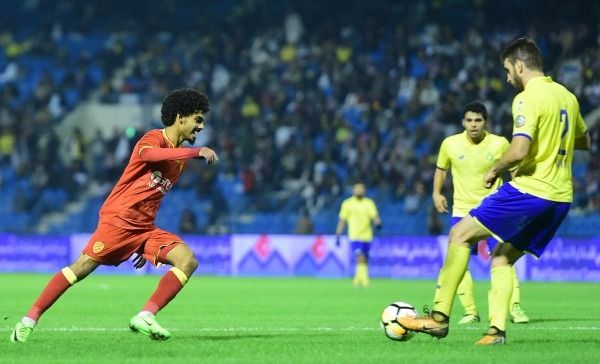 لقطة من المباراة