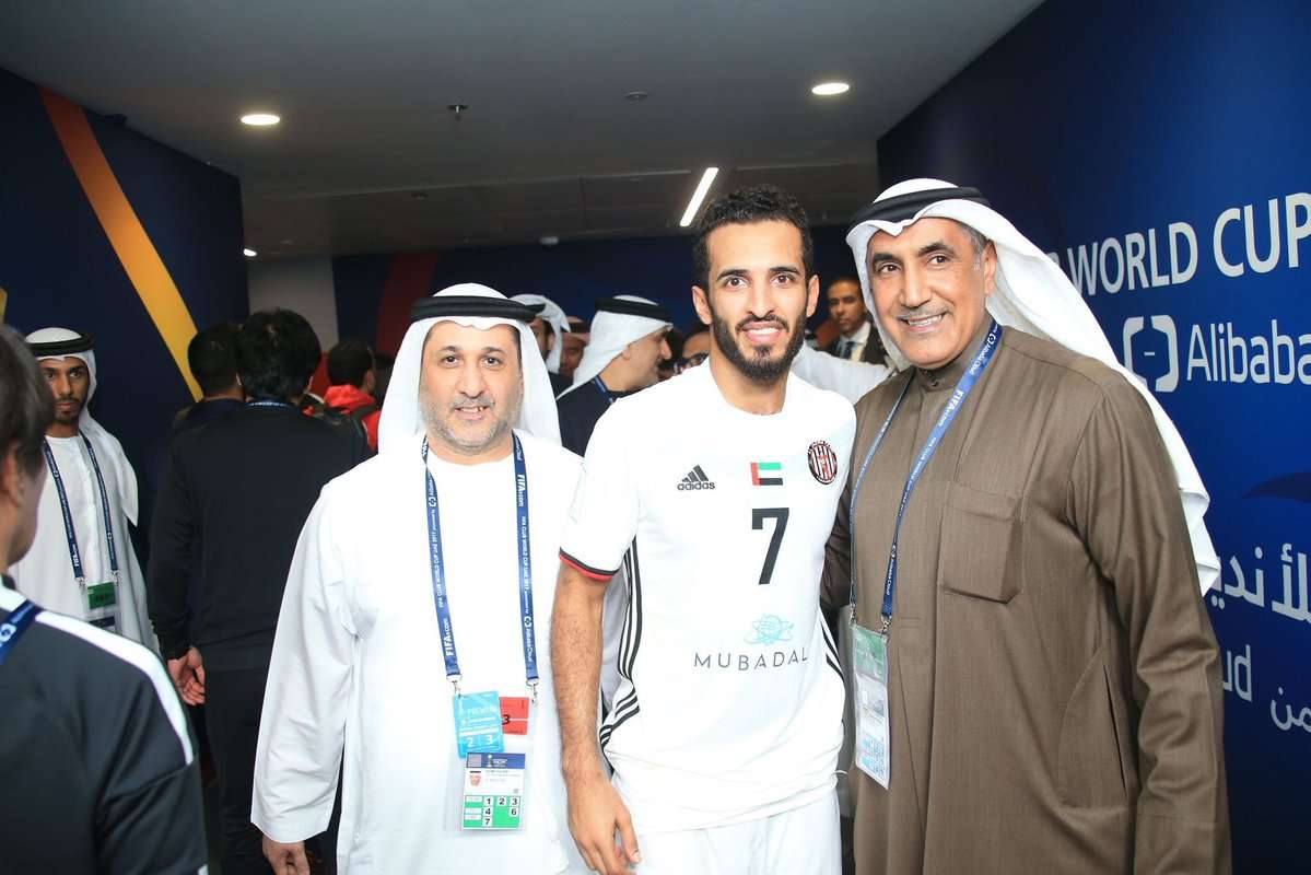 علي مبخوت صاحب هدف الجزيرة أمام أوراوا