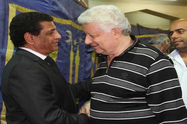  مرتضى منصور وفاروق جعفر