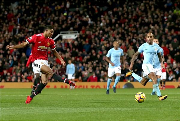 راشفورد يسجل هدفا لمانشستر يونايتد