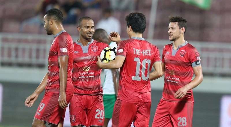 لاعبو الدحيل 