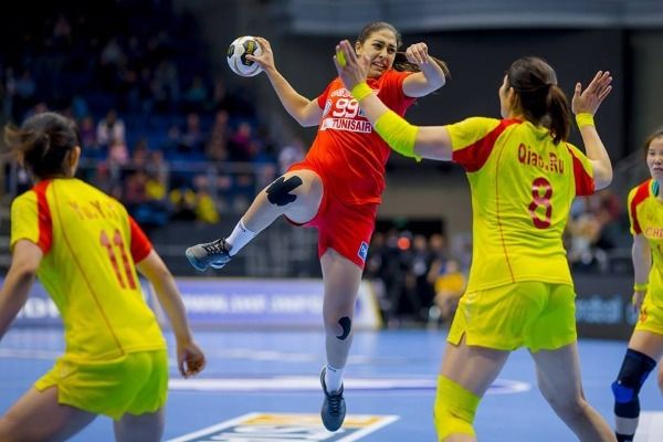 من مباراة اليوم بين تونس والصين