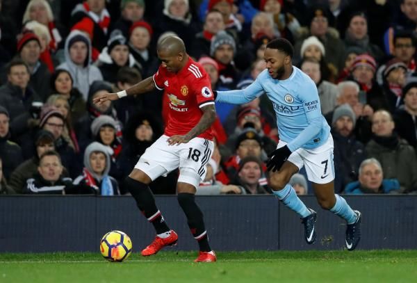 جانب من ديربي مانشستر