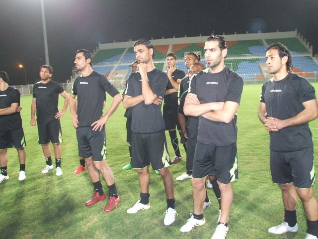 من تدريب فريق شباب الاردن الاخير