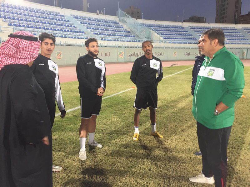 من مران الفريق 