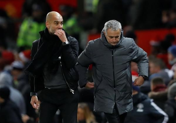 جوزيه مورينيو وبيب جوارديولا