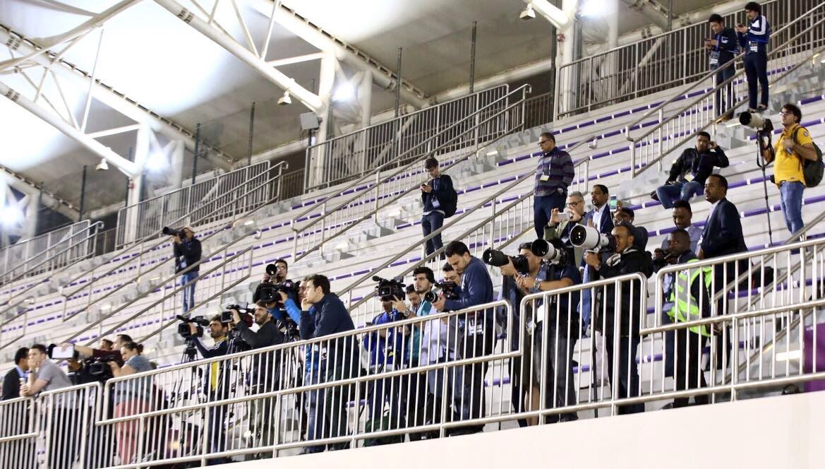 جانب من التغطية الإعلامية