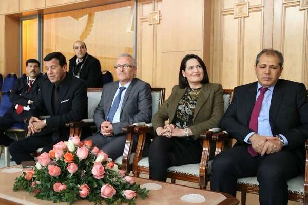 وزيرة الرياضة التونسية بافتتاح البطولة