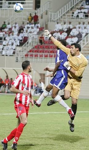 جانب من المباراة