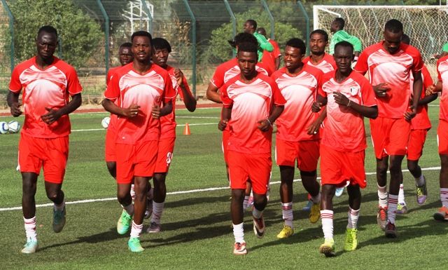 صورة أرشيفية من تدريبات منتخب السودان