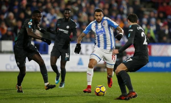 من لقاء تشيلسي وهيدرسفيلد