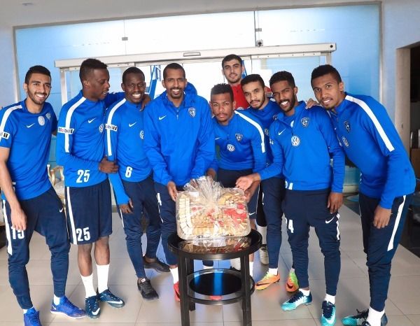 لاعبو الهلال السعودي