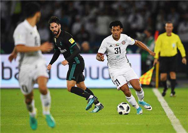 جانب من المباراة