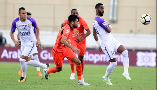 من لقاء عجمان والعين