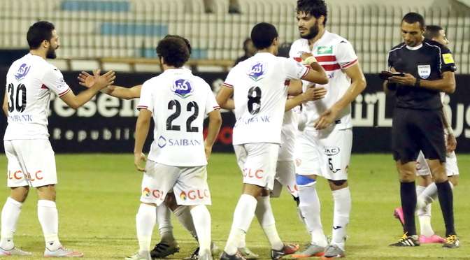 لاعبو الزمالك
