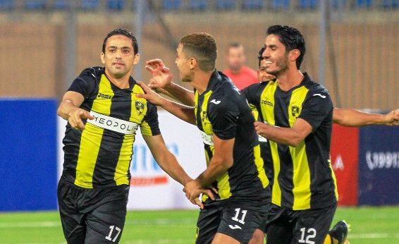 فرحة لاعبي وادي دجلة 