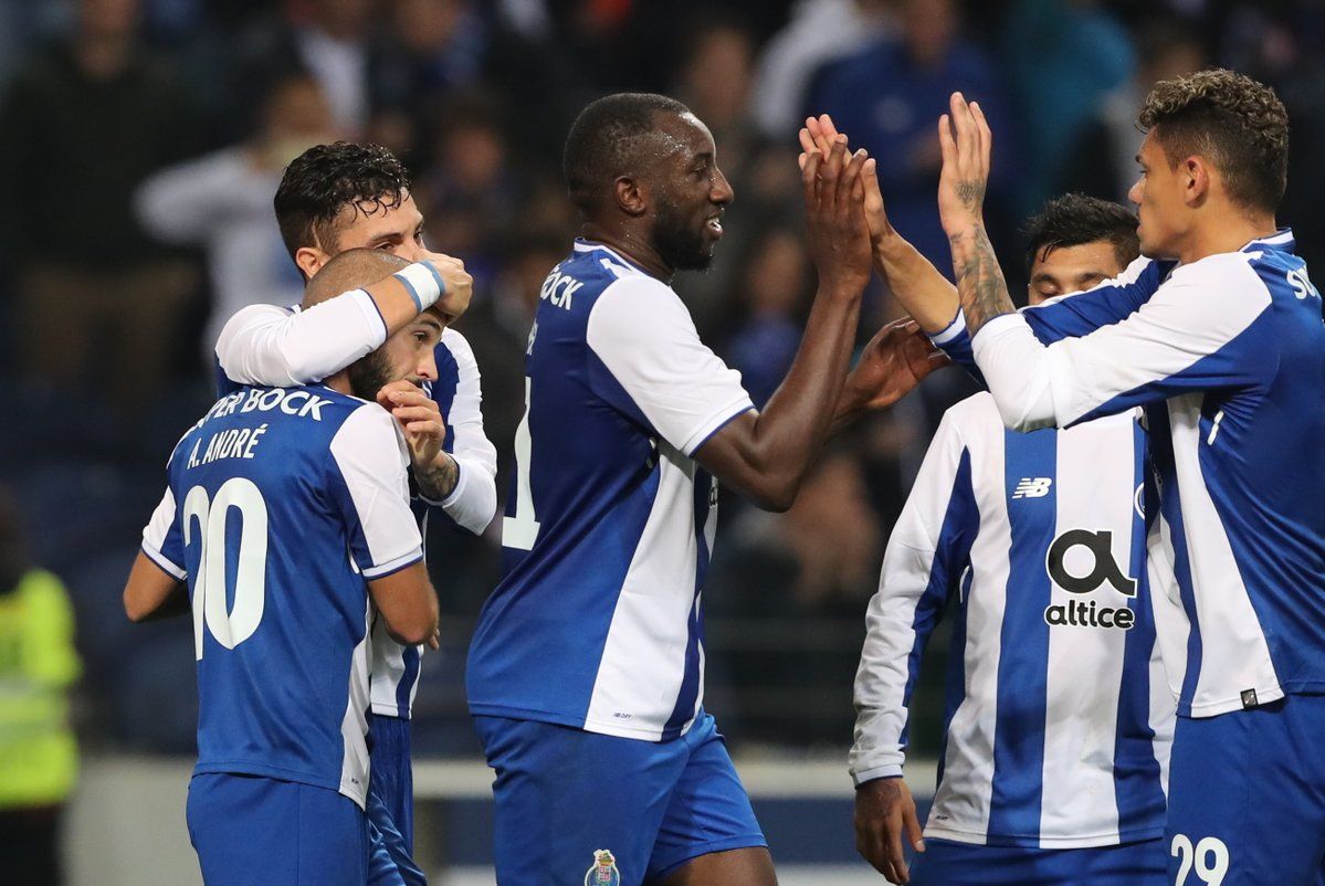 فرحة لاعبي بورتو