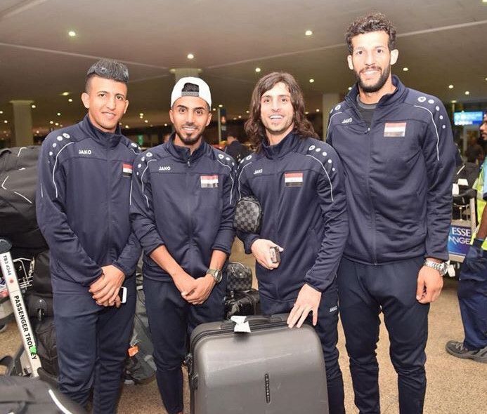 من وصول منتخب العراق