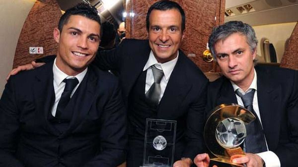 مينديز مع مورينيو ورونالدو