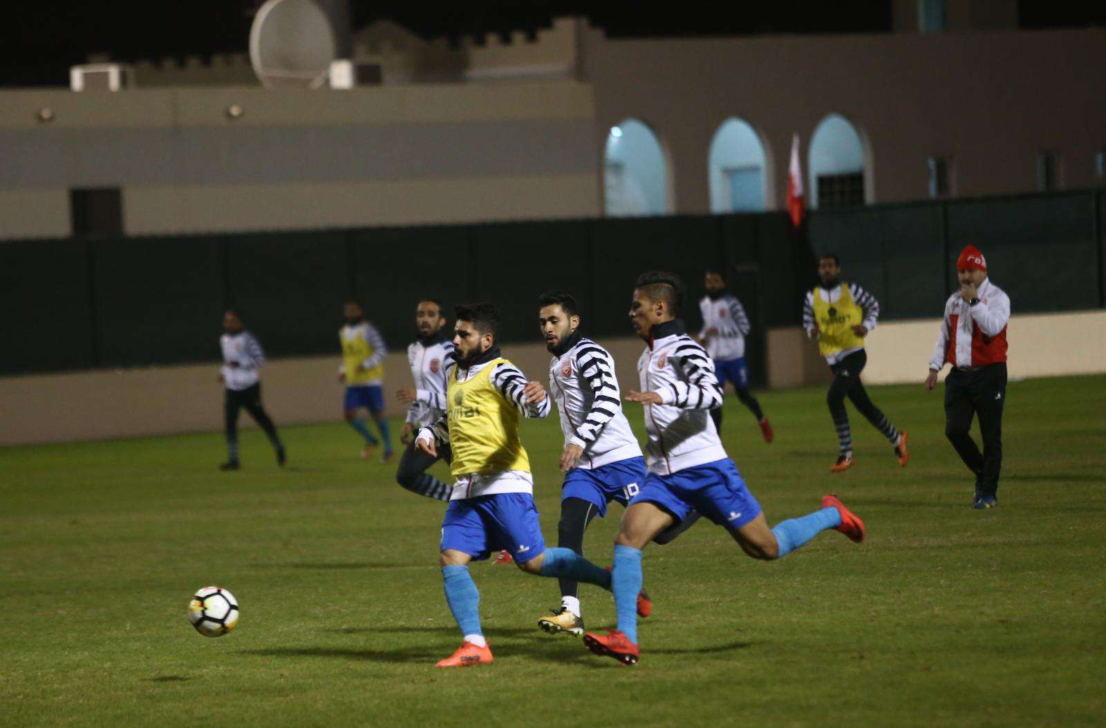 جانب من التدريبات