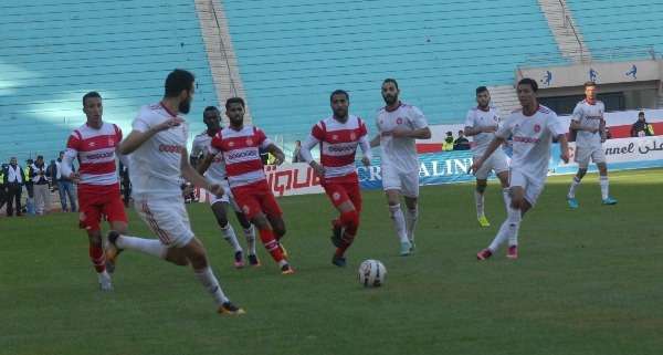 من مباراة اليوم بين الإفريقي والنجم الساحلي 