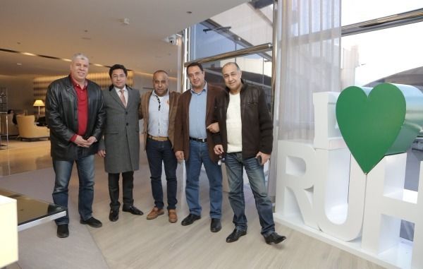 أحمد شوبير قبل الاحتفالية