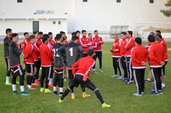 من تدريبات منتخب الأردن