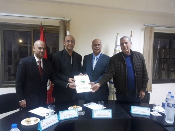 خلال حفل توقيع الاتفاقية