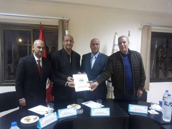 خلال حفل توقيع الاتفاقية