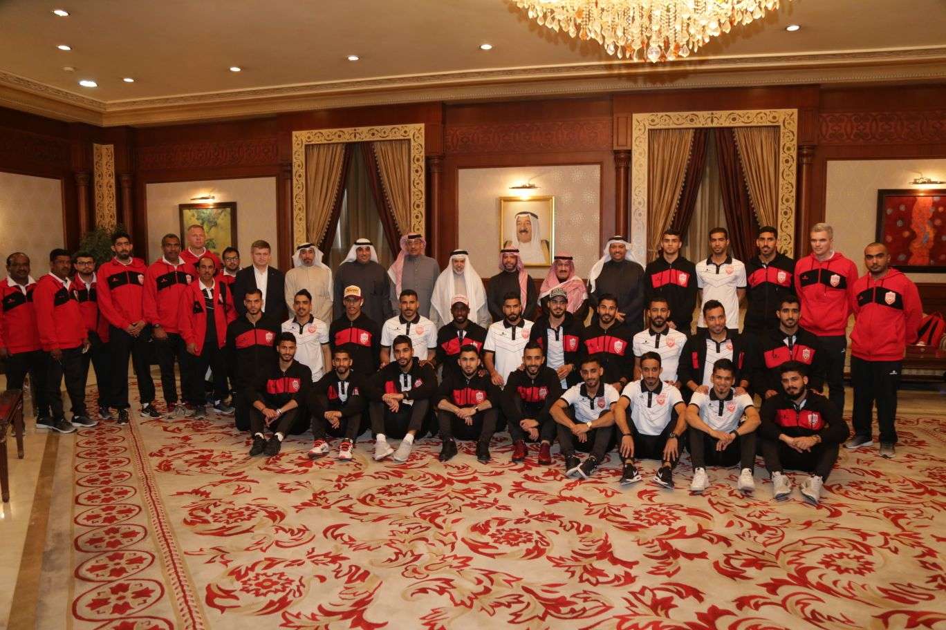 جانب من الاستقبال